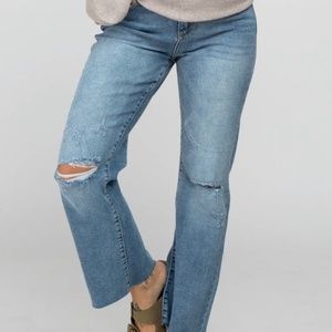 Pink Blush Maternity Jeans